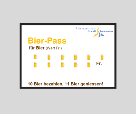 Geschenkgutschein Bier-Pass